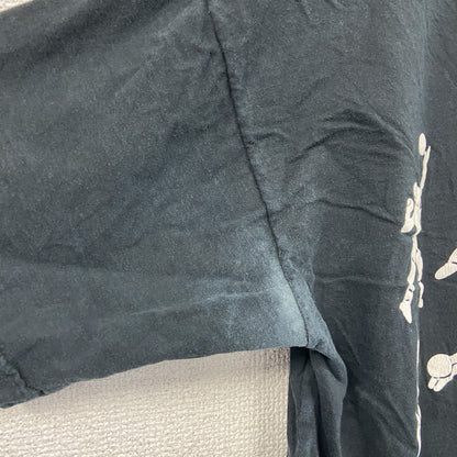 半袖プリントTシャツ　スポーツ　バレーボール　黒　ブラック