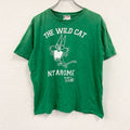 もーれつ太郎　半袖アニメプリントTシャツ　緑　グリーン　LLサイズ
