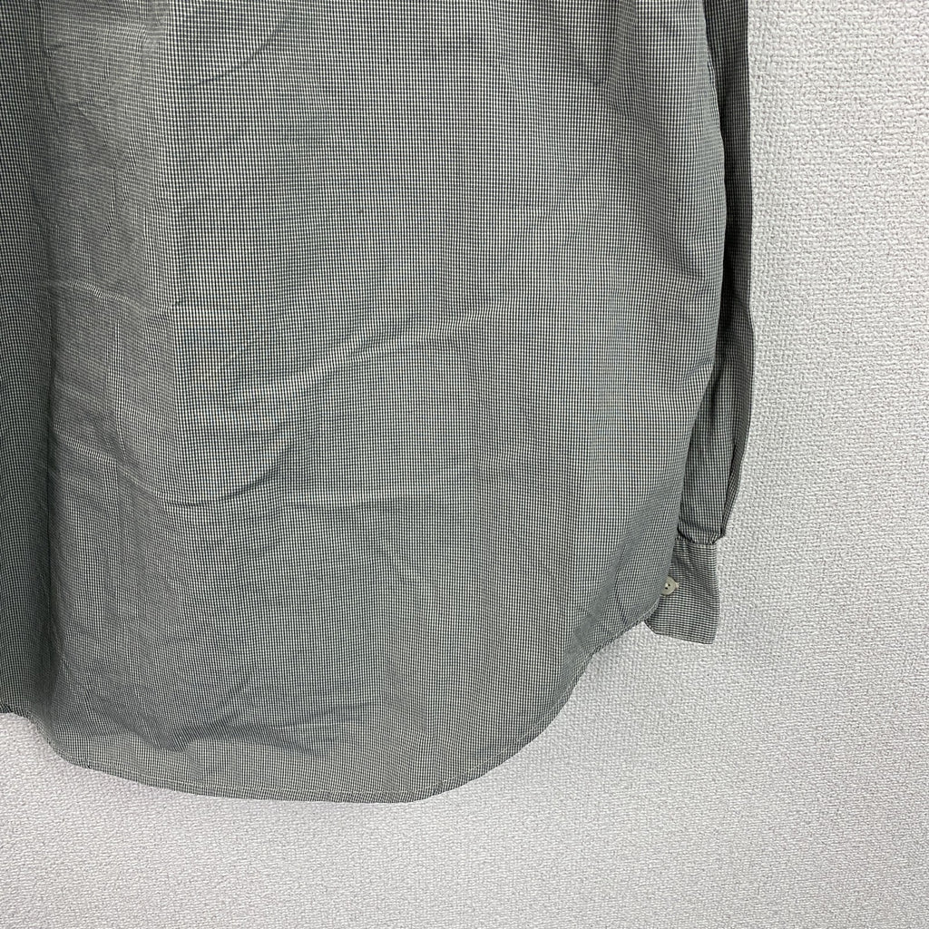 GAP　ギャップ　長袖シャツ　チェック柄　緑　グリーン　Mサイズ