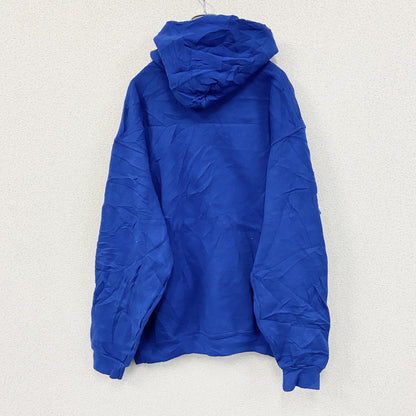 00s　RUSSELL ATHLETIC　ラッセル　スウェットパーカー/フーディー　ヴィンテージ　青　ブルー　Lサイズ