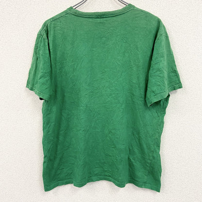 もーれつ太郎　半袖アニメプリントTシャツ　緑　グリーン　LLサイズ