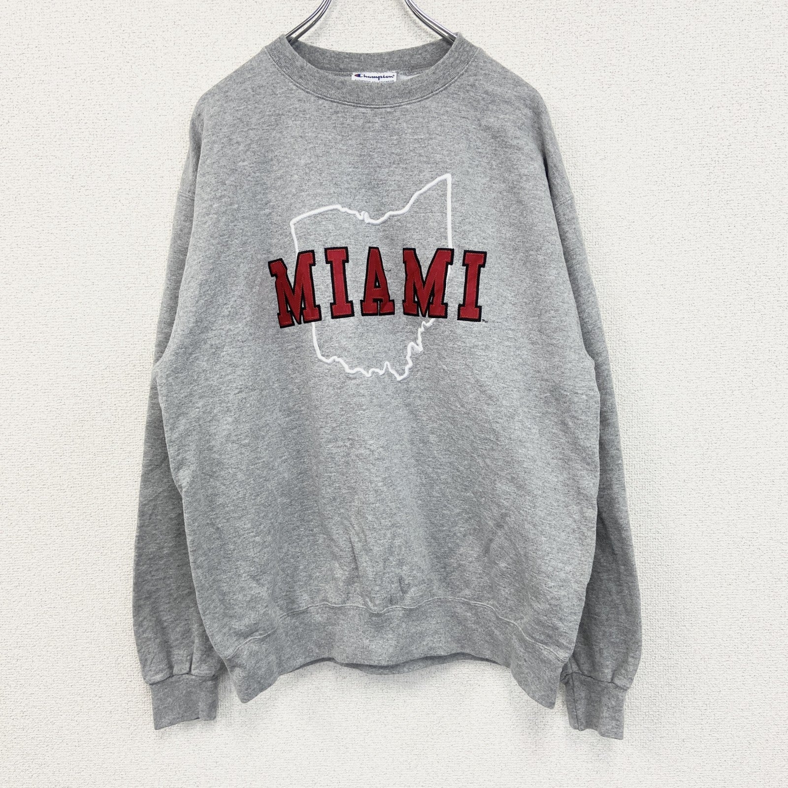 champion　チャンピオン　スウェット/トレーナー　MIAMI　霜降りグレー　Lサイズ