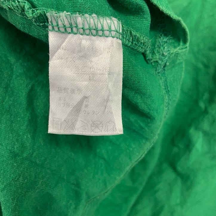 もーれつ太郎　半袖アニメプリントTシャツ　緑　グリーン　LLサイズ