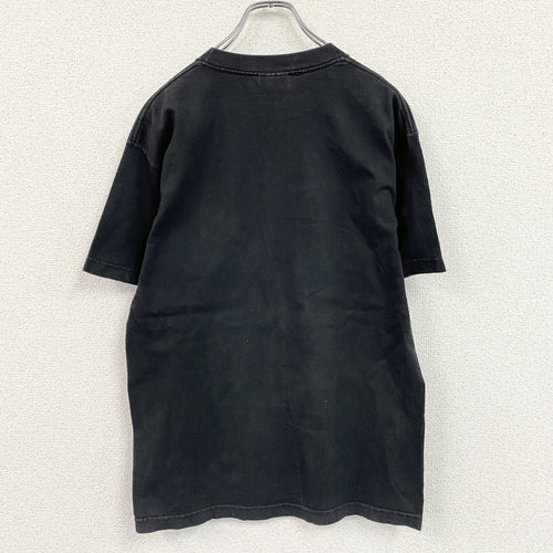 00s　NIKE　ナイキ　JUST DO IT　半袖プリントTシャツ　デカロゴ　ヴィンテージ　黒　ブラック　Mサイズ