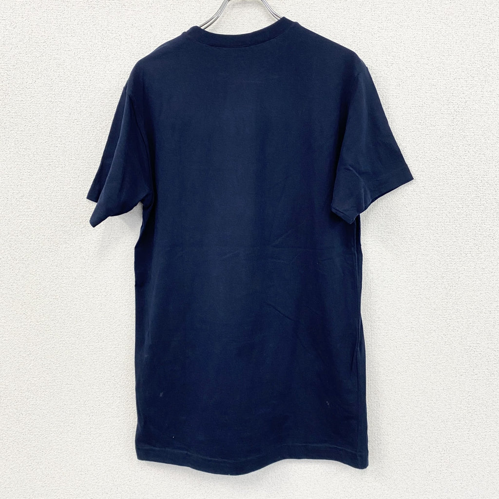 UNITED COLORS OF BENETTON　半袖Tシャツ　メッセージT　紺　ネイビー　Mサイズ