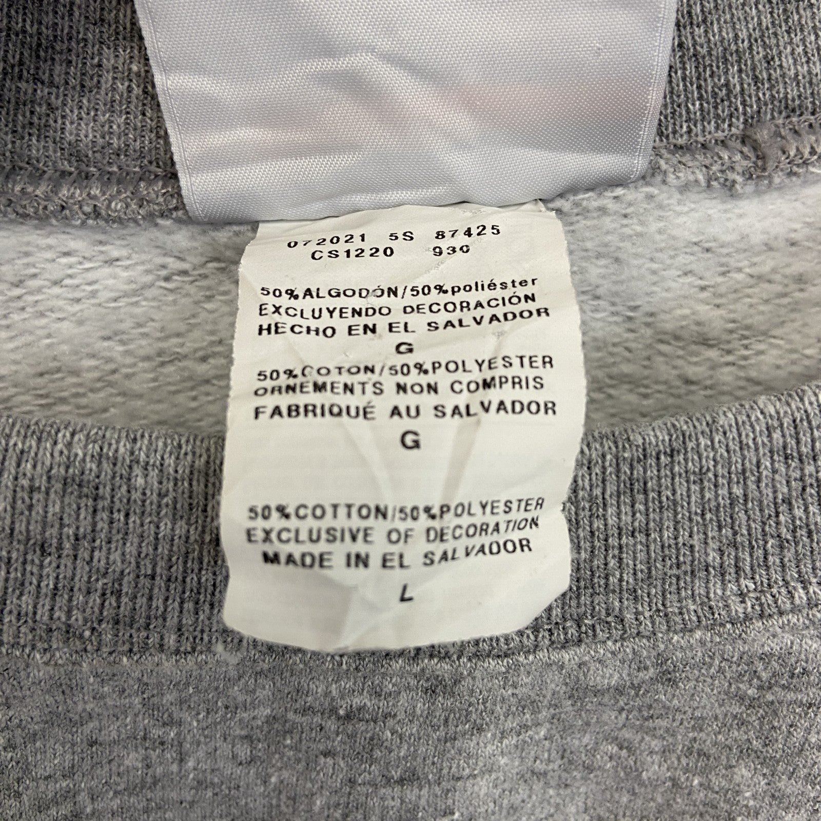 champion　チャンピオン　スウェット/トレーナー　MIAMI　霜降りグレー　Lサイズ