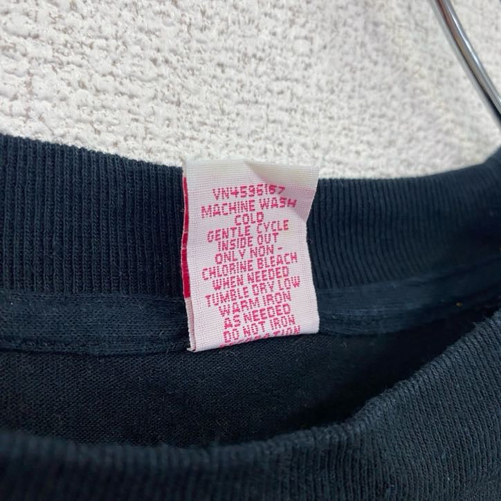 古着 used　Bob Marley　ボブマーリー　半袖ビッグプリントTシャツ　バンドT　クルーネック　黒　ブラック　XLサイズ