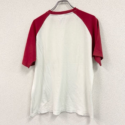 Majestic　マジェスティック　KIRIN　キリン　半袖企業ロゴプリントTシャツ　メジャーリーグ　白　ホワイト　Lサイズ