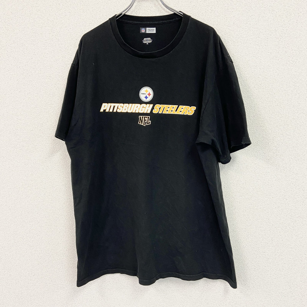 NFL　TEAM APPAREL　チームアパレル　半袖プリントTシャツ　黒　ブラック　XLサイズ