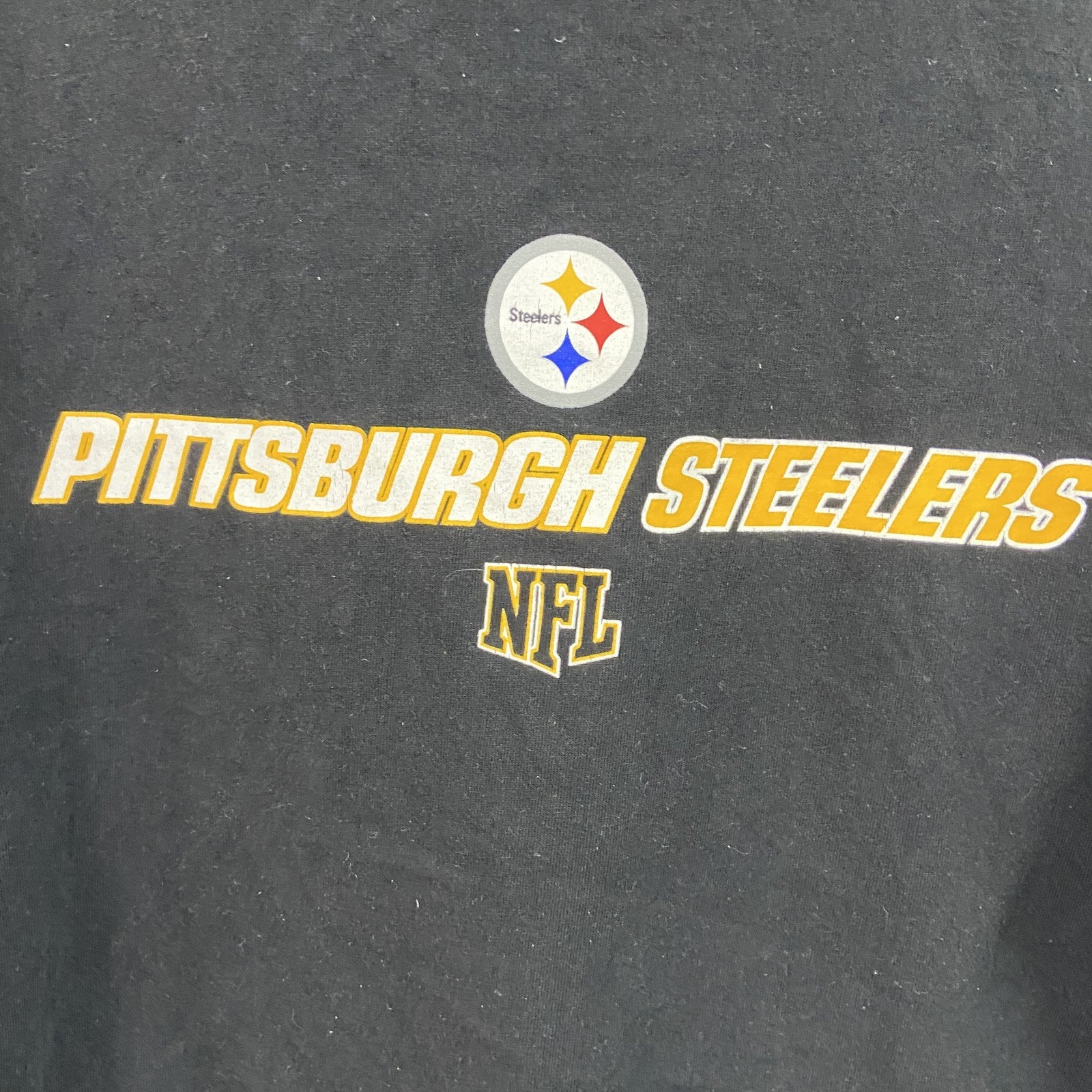 NFL　TEAM APPAREL　チームアパレル　半袖プリントTシャツ　黒　ブラック　XLサイズ