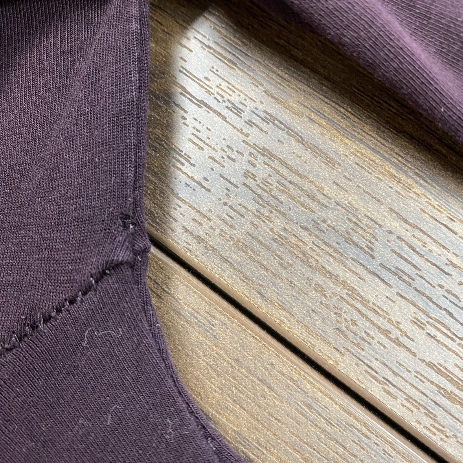 Calvin Klein　カルバンクライン　長袖Tシャツ/ロンT　デカロゴ　ボルドー　Sサイズ