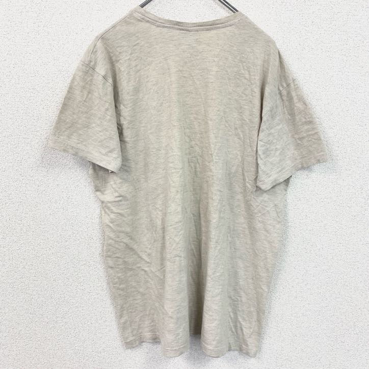 古着 used　B&C　JAWS　ジョーズ　半袖ビッグプリントTシャツ　ムービーT　映画　サメ　ライトグレー　XLサイズ