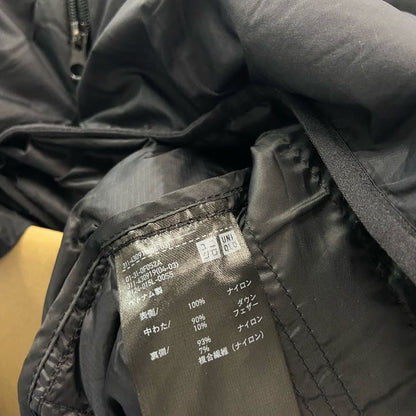 UNIQLO　ユニクロ　ウルトラライトダウンジャケット　ダウン90%　黒　ブラック　Lサイズ