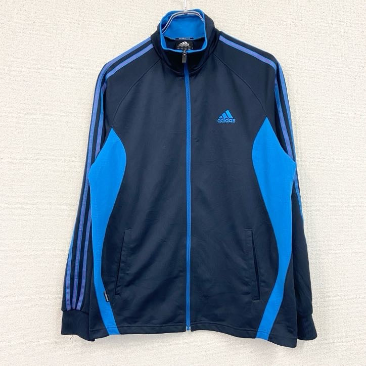 adidas　アディダス　トラックジャケット/ジャージ　紺　ネイビー　Lサイズ