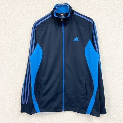 adidas　アディダス　トラックジャケット/ジャージ　紺　ネイビー　Lサイズ