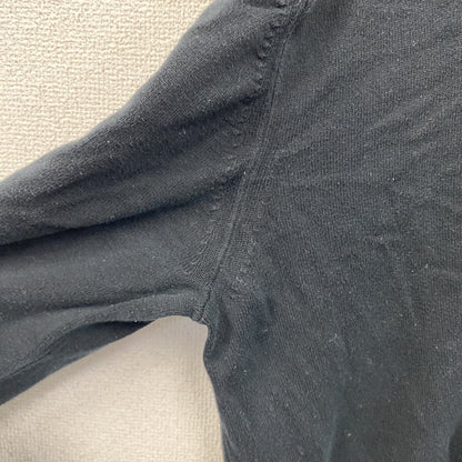PUMA　プーマ　ニットセーター　黒　ブラック　Lサイズ