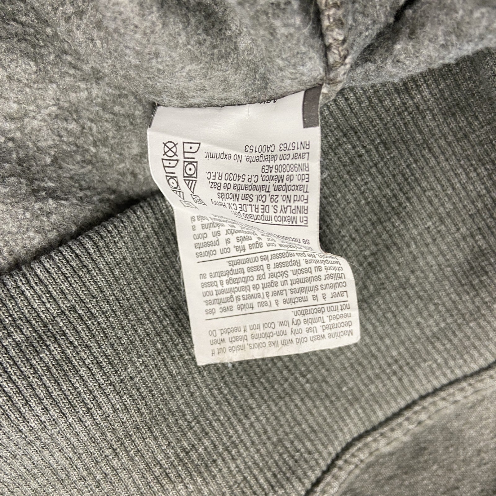 champion　チャンピオン　スウェットパーカー/フーディー　グラデーション　グレー　Lサイズ