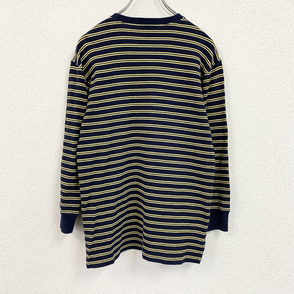Polo by Ralph Lauren　ラルフローレン　長袖Tシャツ/ロンT　ボーダー　黄色　イエロー　150サイズ