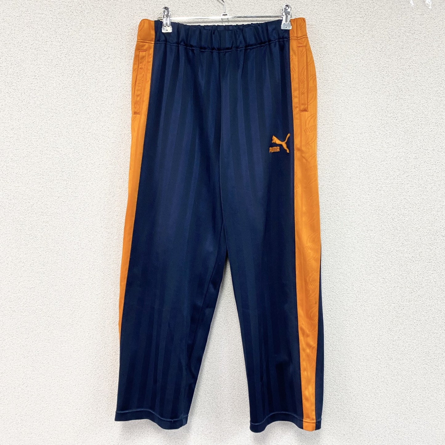 PUMA　プーマ　トラックパンツ/ジャージパンツ　紺　ネイビー　Sサイズ