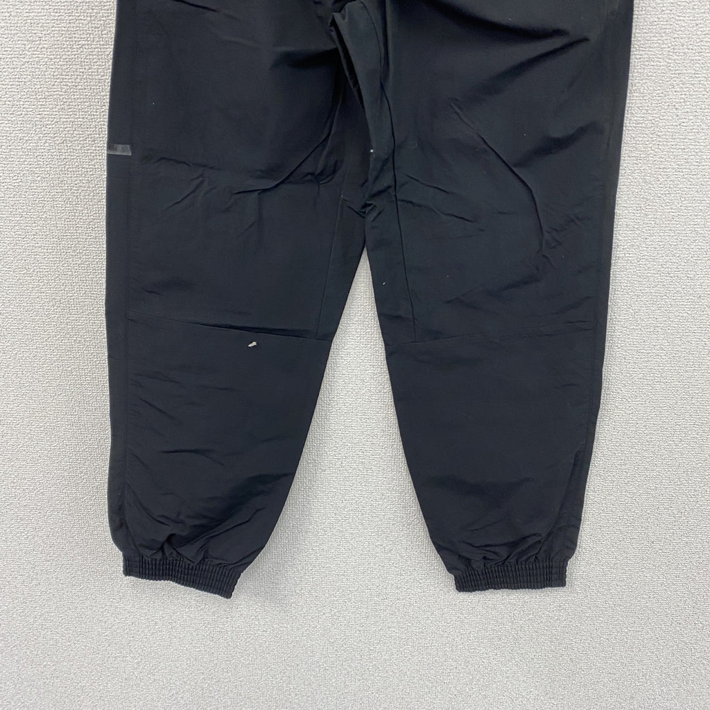 adidas　アディダス　ナイロンパンツ　　パフォーマンスロゴ　黒　ブラック　Mサイズ
