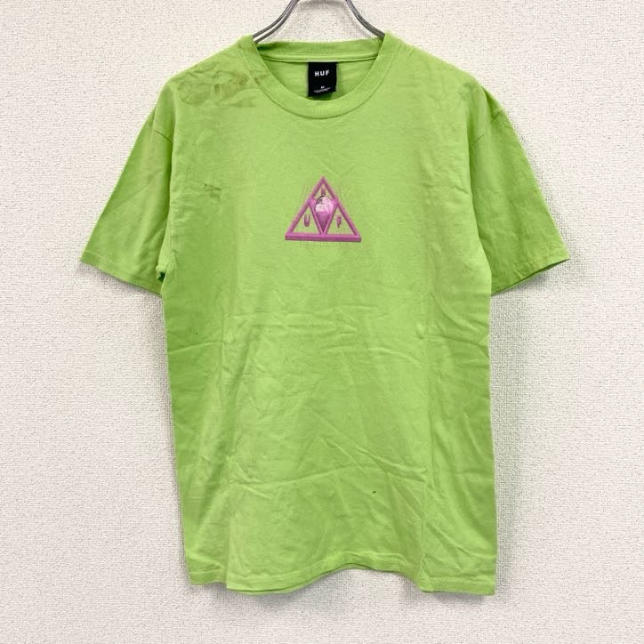 HUF　ハフ　半袖プリントTシャツ　緑　グリーン　Mサイズ