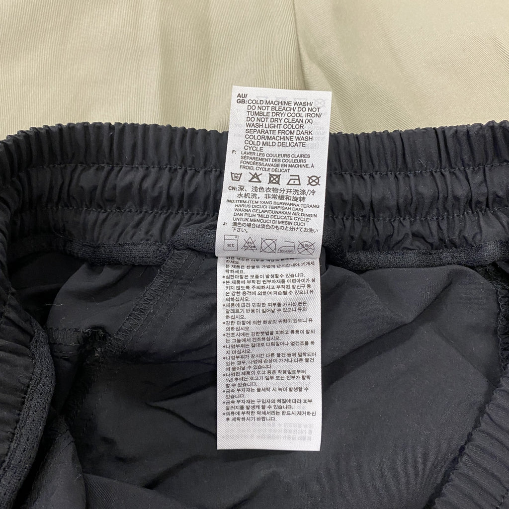 adidas　アディダス　ナイロンパンツ　　パフォーマンスロゴ　黒　ブラック　Mサイズ
