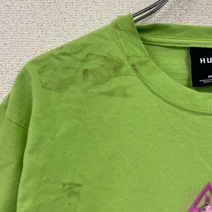HUF　ハフ　半袖プリントTシャツ　緑　グリーン　Mサイズ
