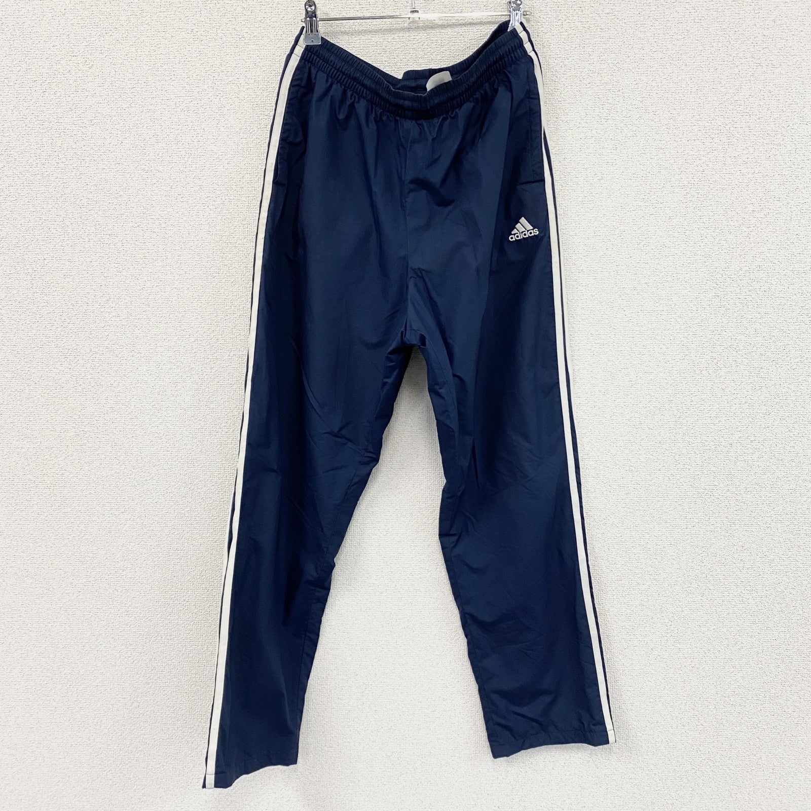 adidas　アディダス　トラックパンツ/ジャージパンツ　パフォーマンスロゴ　紺　ネイビー　XOサイズ