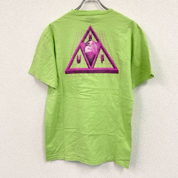HUF　ハフ　半袖プリントTシャツ　緑　グリーン　Mサイズ
