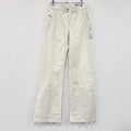 DIESEL　ディーゼル　FLAIRLEGG　フレアデニムパンツ/ジーンズ　ジップフライ　白　ホワイト　W24サイズ
