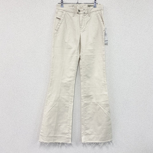 DIESEL　ディーゼル　FLAIRLEGG　フレアデニムパンツ/ジーンズ　ジップフライ　白　ホワイト　W24サイズ
