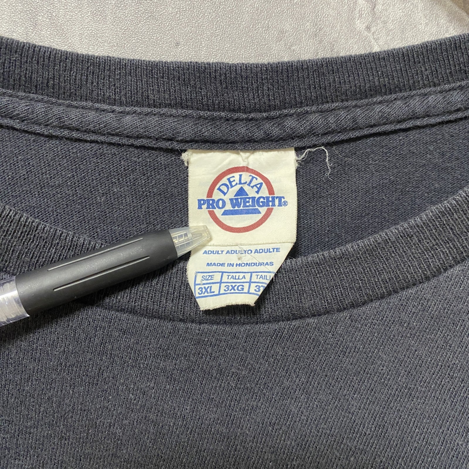 古着 used　半袖プリントTシャツ　黒　ブラック　デザイン　クルーネック　ビッグシルエット　オーバーサイズ　XXXLサイズ