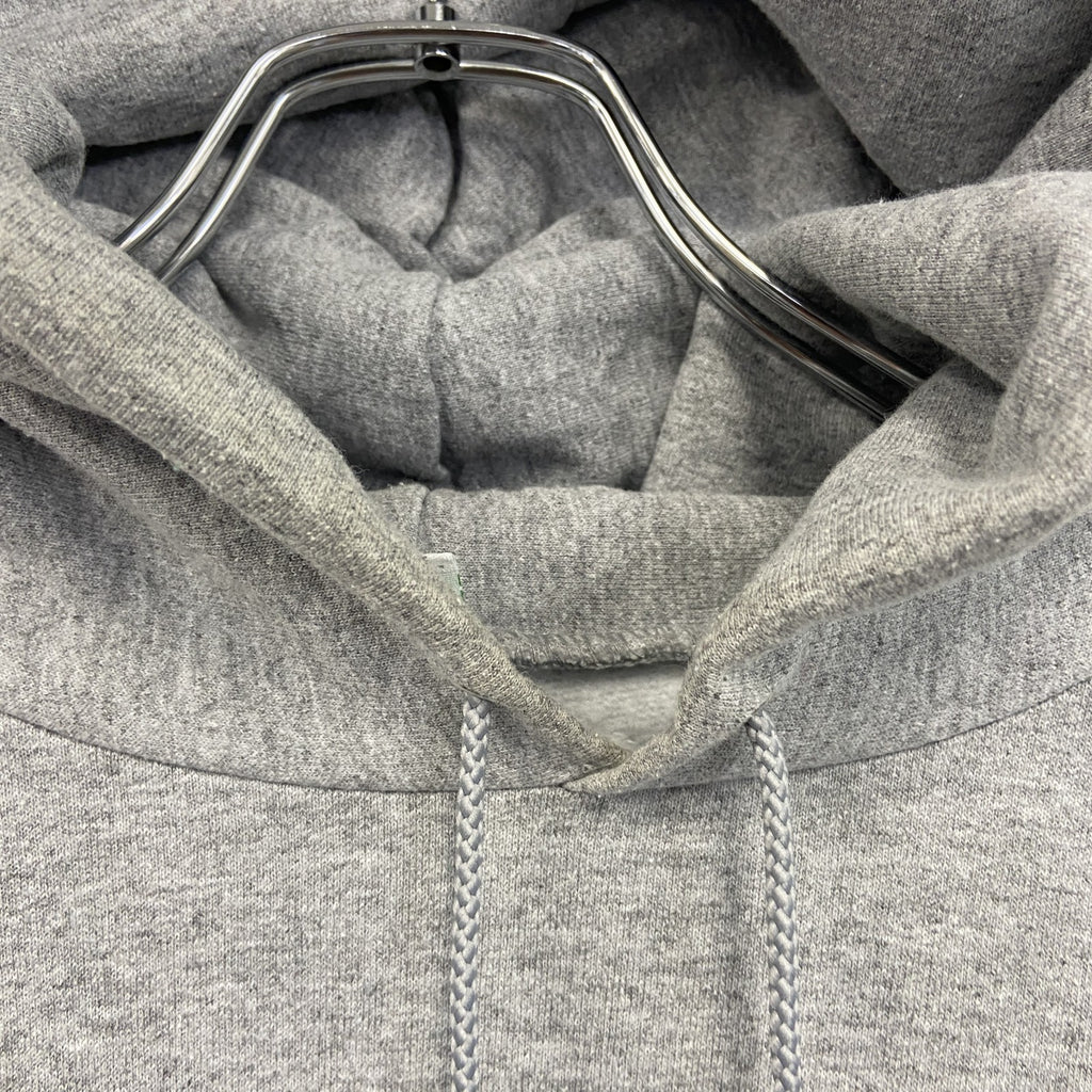champion　チャンピオン　スウェットパーカー/フーディー　カレッジロゴ　刺繍ロゴ　現行　灰色　グレー　Lサイズ