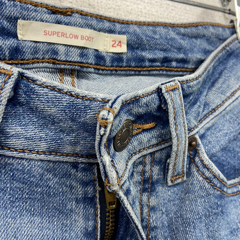 Levi's　リーバイス　デニムパンツ/ジーンズ　ジップフライ　インディゴ　W24サイズ