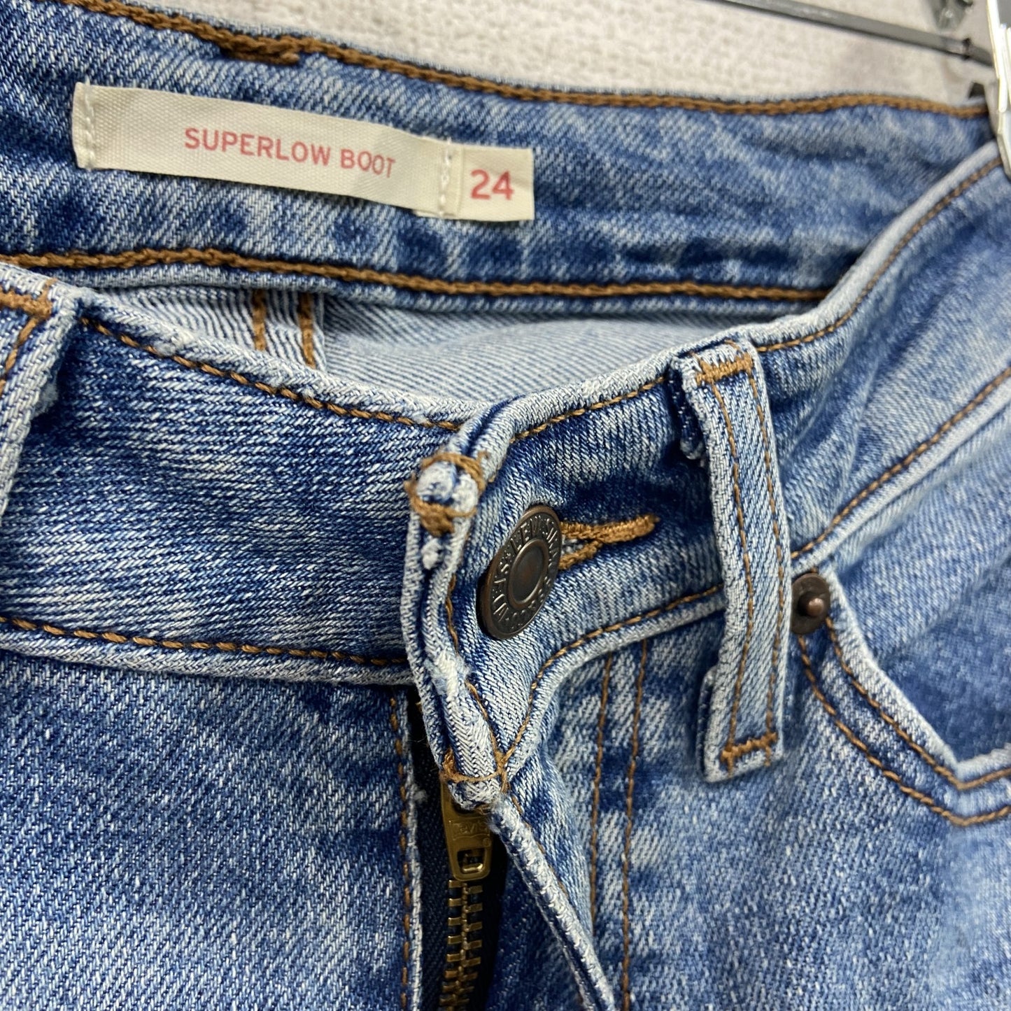 Levi's　リーバイス　デニムパンツ/ジーンズ　ジップフライ　インディゴ　W24サイズ