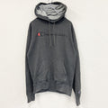 champion　チャンピオン　スウェットパーカー/フーディー　ロゴプリント　グレー　Lサイズ