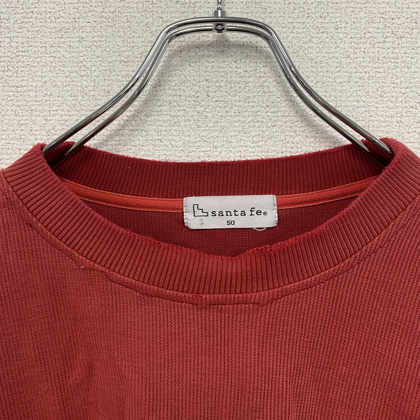 santafe　サンタフェ　スウェット/トレーナー　赤　レッド　50サイズ