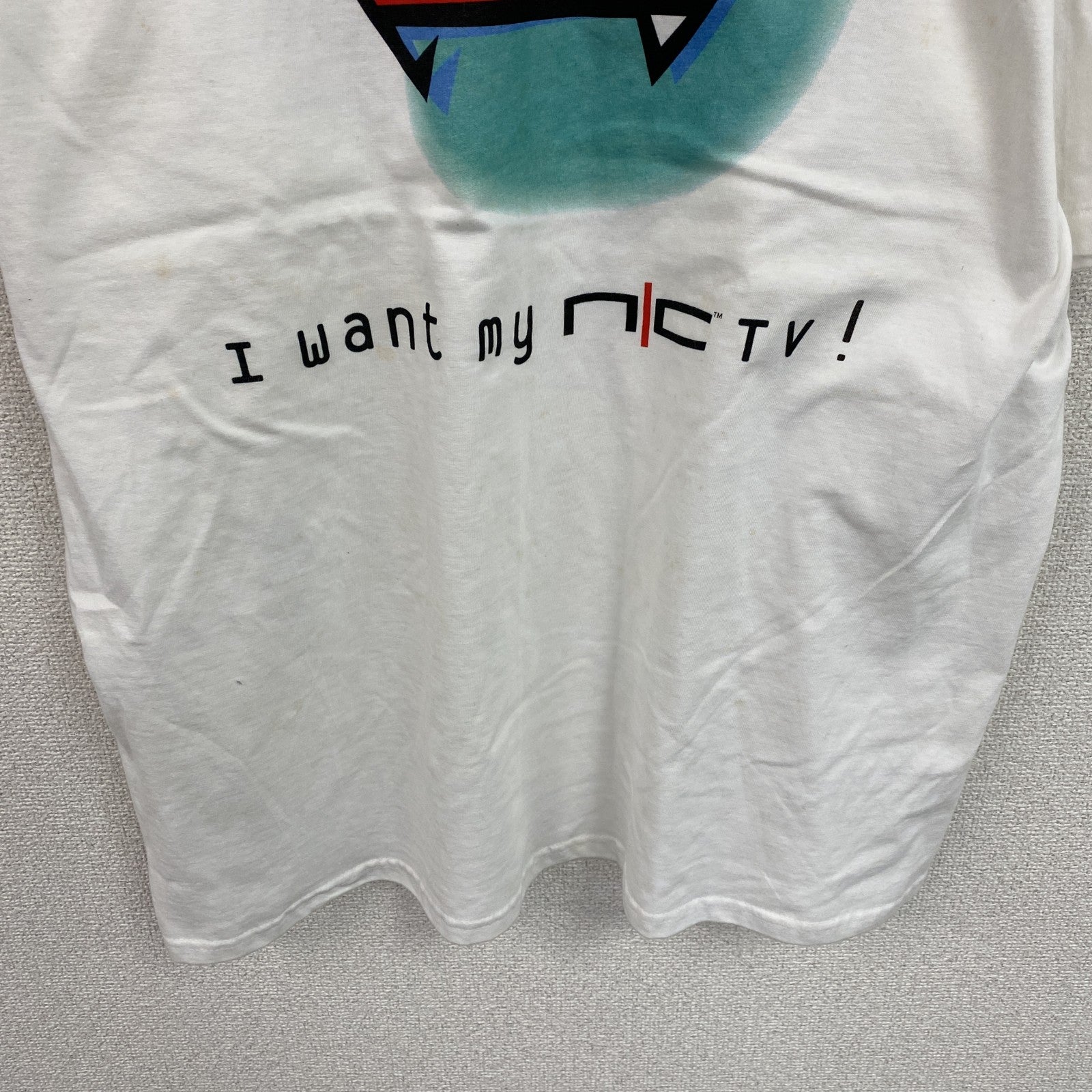 90s　Hanes　ヘインズ　BEEFY-T　AKAI　半袖Tシャツ　企業ロゴ　シングルステッチ　白　ホワイト　XLサイズ