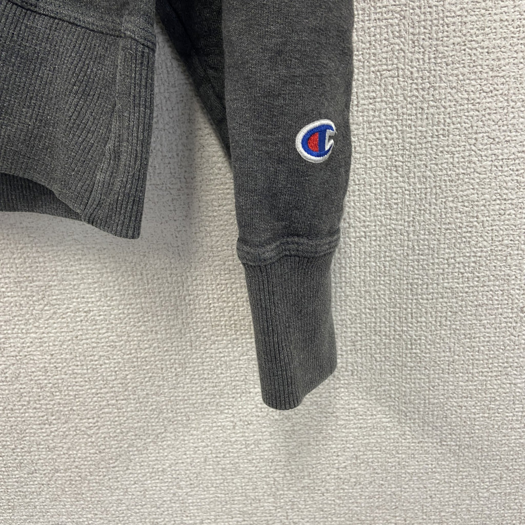 champion　チャンピオン　スウェットパーカー/フーディー　ロゴプリント　グレー　Lサイズ