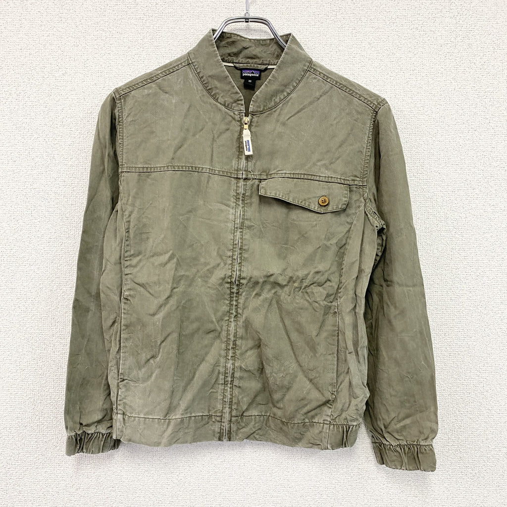 Patagonia　パタゴニア　フルジップジャケット　ボンバージャケット　カーキ　XSサイズ