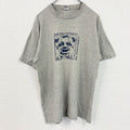 古着 used　～90s　FRUIT OF THE LOOM　半袖両面カレッジプリントTシャツ　ハーバード大学　グレー　Lサイズ