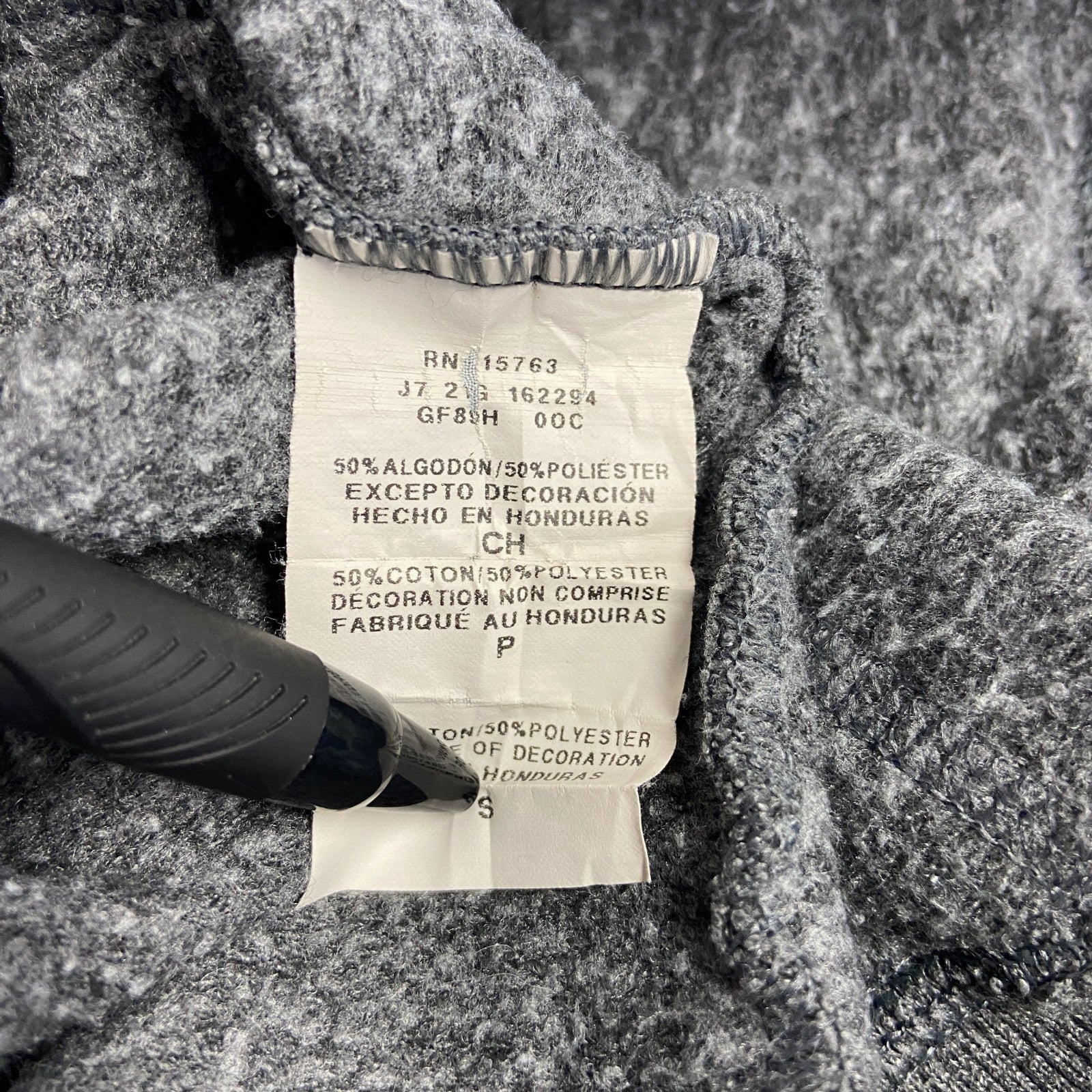 champion　チャンピオン　スウェットパーカー/フーディー　ロゴプリント　グレー　Lサイズ