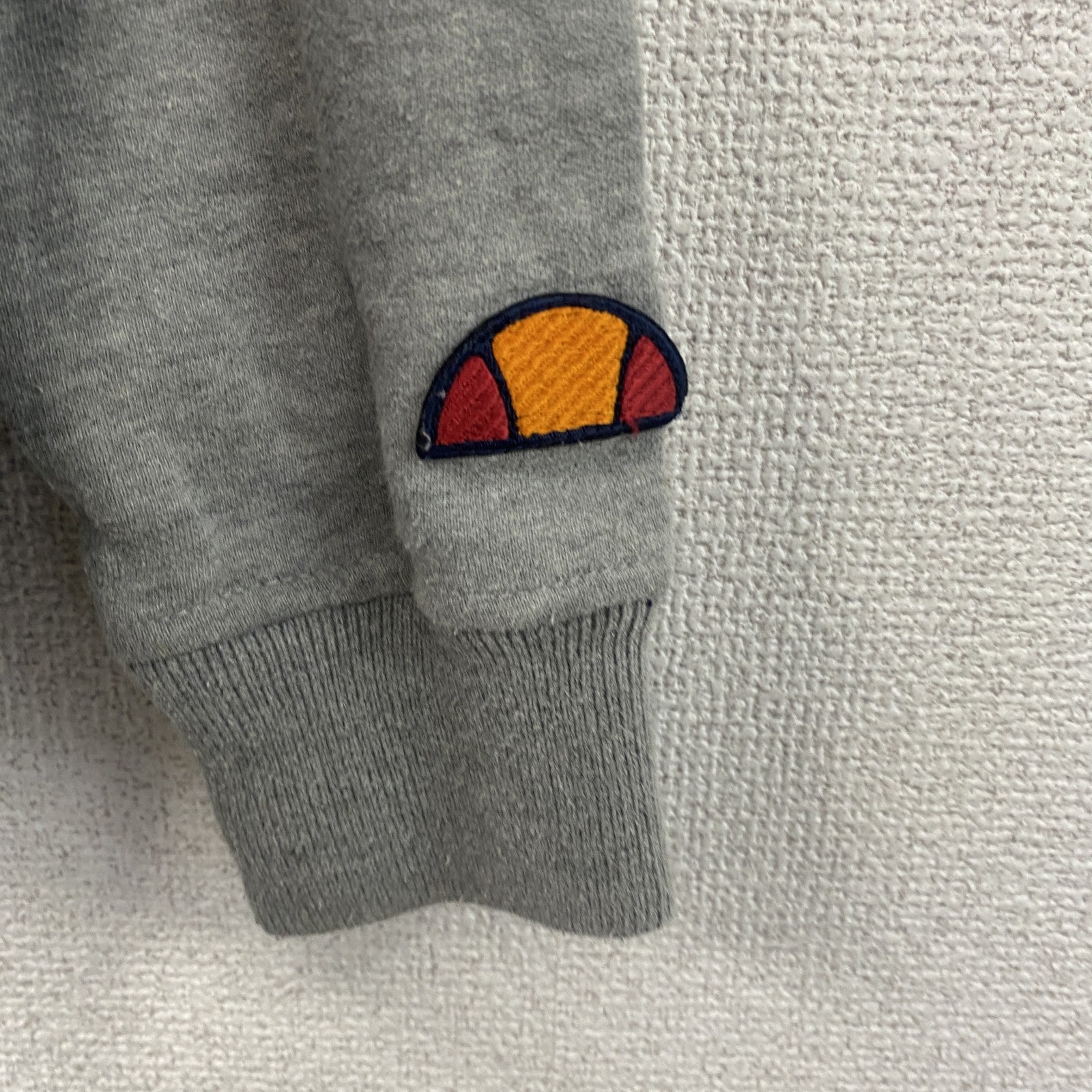 ellesse　エレッセ　スウェット/トレーナー　紺　ネイビー　グレー　Sサイズ