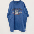 古着 used　HARLEY DAVIDSON　ハーレーダビッドソン　半袖両面プリントTシャツ　青　ブルー　3XL