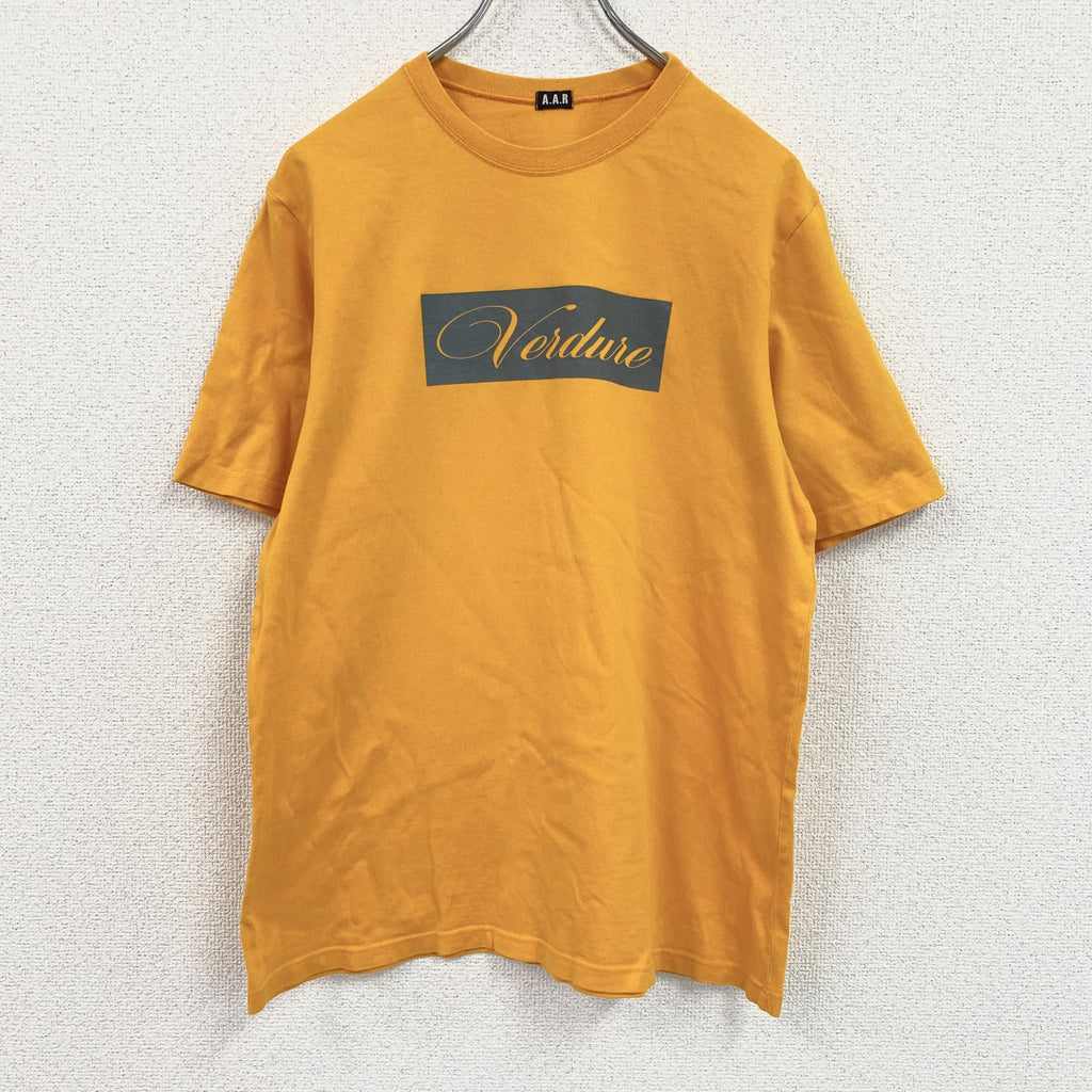 　A.A.R　アール　Yohji Yamamoto　ヨウジヤマモト　半袖Tシャツ　オレンジ　