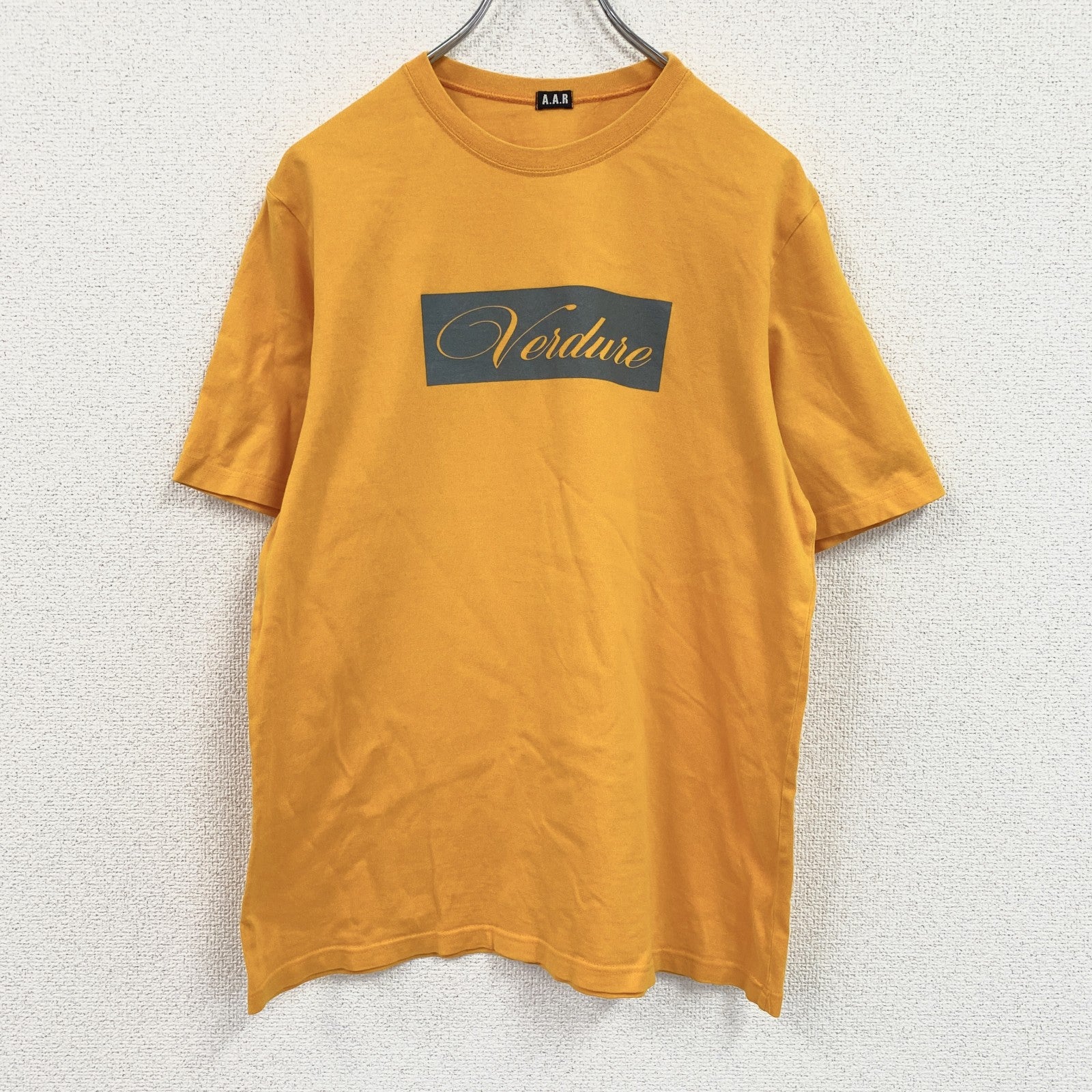 　A.A.R　アール　Yohji Yamamoto　ヨウジヤマモト　半袖Tシャツ　オレンジ　