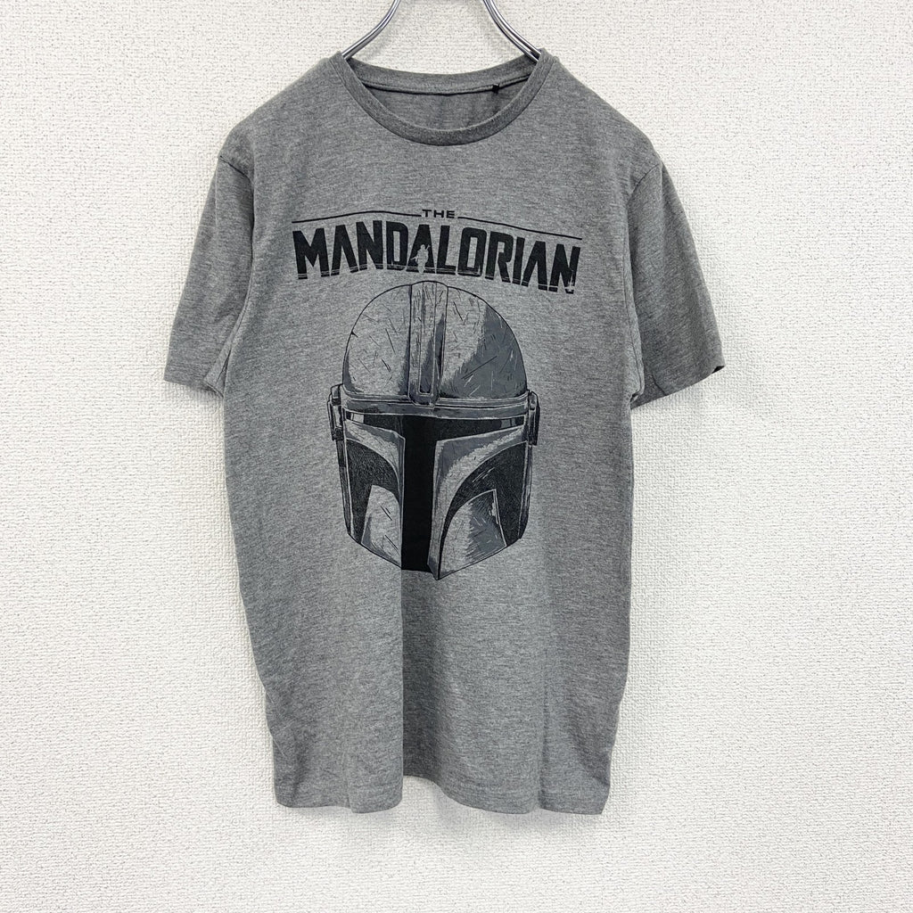 STAR WARS　スターウォーズ　Disney　ディズニー　George　半袖プリントTシャツ　灰色　グレー　Sサイズ