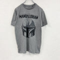 STAR WARS　スターウォーズ　Disney　ディズニー　George　半袖プリントTシャツ　灰色　グレー　Sサイズ