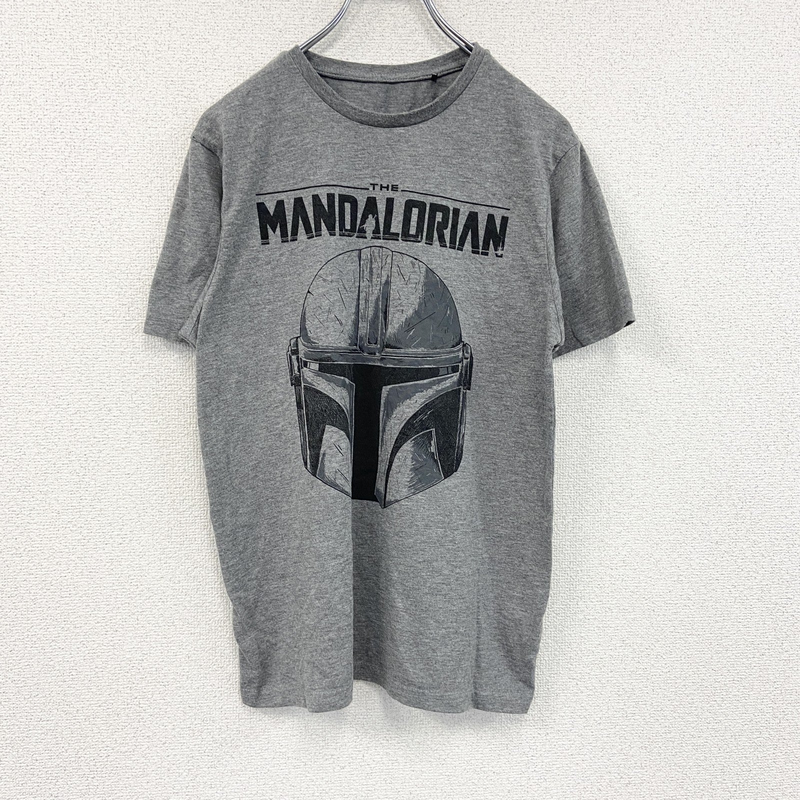 STAR WARS　スターウォーズ　Disney　ディズニー　George　半袖プリントTシャツ　灰色　グレー　Sサイズ