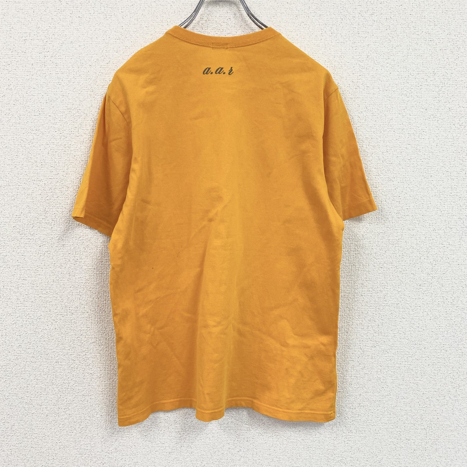　A.A.R　アール　Yohji Yamamoto　ヨウジヤマモト　半袖Tシャツ　オレンジ　